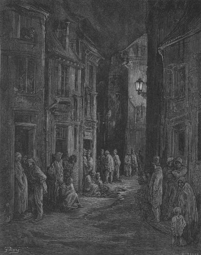 Bluegate Fields von Gustave after Dore